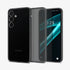 ACS07283 - Galaxy S24 Ultra Case Liquid Crystal in Crystal Clear showing the back